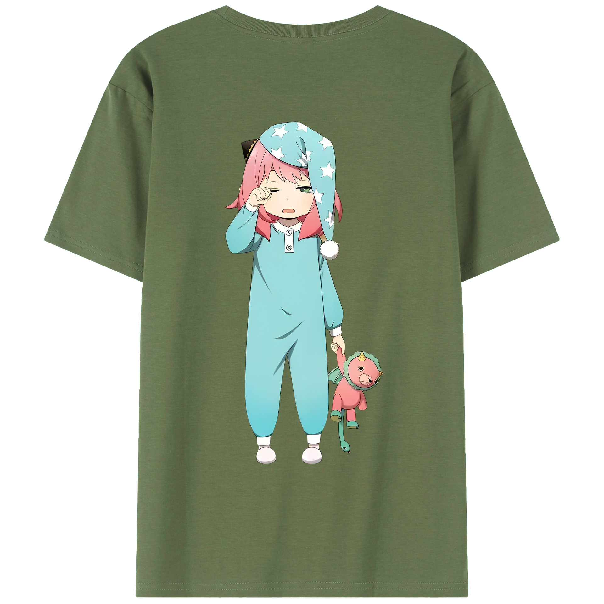 （画像用） SPY×FAMILY间谍家家酒 綿100％ メンズ半袖Tシャツ（バックプリント） 通気性